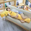68 110cm Anime Gudetamaed Yolk Man Plush Anti Stress Long Pillows Room Decoration Lazy Egg Soft 2 - Gudetama Store
