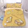 Cartoon Gudetama series cotton skin friendly four piece set children s cute cotton bed sheet quilt 1 - Gudetama Store