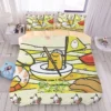 Cartoon Gudetama series cotton skin friendly four piece set children s cute cotton bed sheet quilt 3 - Gudetama Store