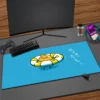 Cute Cartoon Gudetama Mousepad HD Printing Computer Gamers Locking Edge Non slip Rubber Mouse Pad Keyboard 5 - Gudetama Store