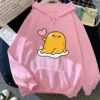 Cute Gudetama Hoodie Women Harajuku Aesthetic Graphic Funny Kawaii Hoodies Unisex Anime Cartoon Pullovers Sweatshirts Korea 3 - Gudetama Store