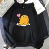 Cute Gudetama Hoodie Women Harajuku Aesthetic Graphic Funny Kawaii Hoodies Unisex Anime Cartoon Pullovers Sweatshirts Korea 5 - Gudetama Store