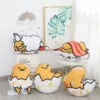 Gudetama An Eggcellent Adventure Japan Anime Lovely Cartoon Cute Lazy Eggs Soft Stuffed Plush Doll Pillow 1 - Gudetama Store