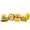 Sanrio Gudetamas Plush Toys Cute Egg Yolk Hamburg Sushi Sandwich Dolls Cartoon Stuffed Toys Kawaii Room 4 - Gudetama Store