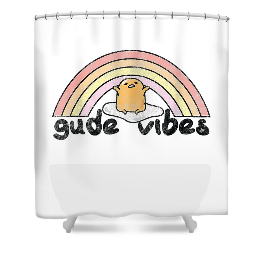 gudetama gude vibes good vibes rainbow christmas p peru luka transparent 3 - Gudetama Store