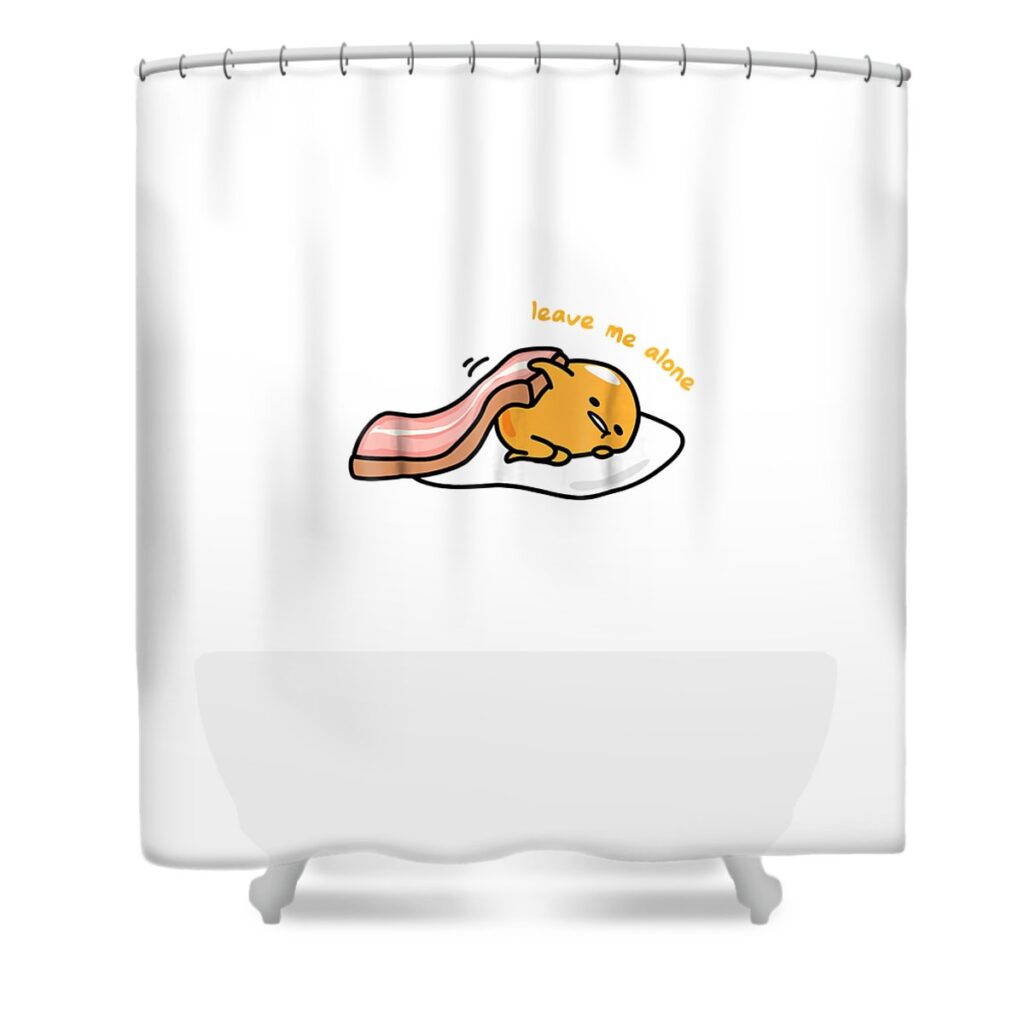 gudetama leave me alone arianna calla transparent 4 - Gudetama Store