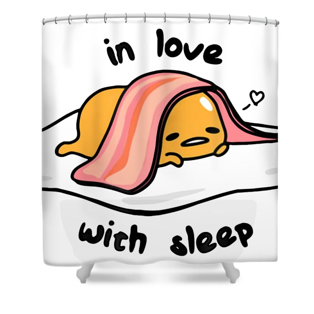 gudetama loves sleep miley miney transparent 4 - Gudetama Store