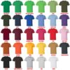 t shirt color chart - Gudetama Store