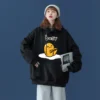 kf S42164070606842a9948d540c6eccf4deE Sanrio Gudetama Men Women Hoodies Casual Hip Hop Streetwear Long Sleeves Sweatshirts Boys Girls Autumn Tops - Gudetama Store